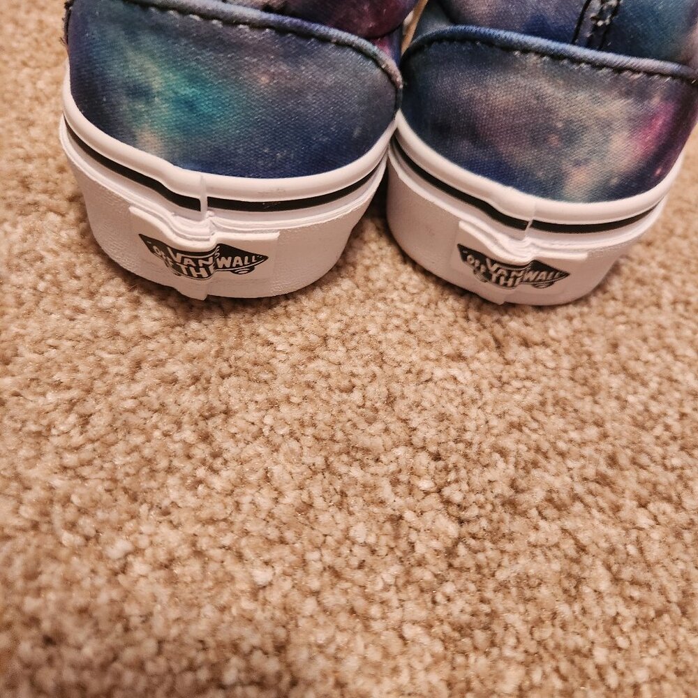 New unisex Galaxy Design Vans sneakers us mens 4.5 Womens 6.0 - Picture 3 of 7